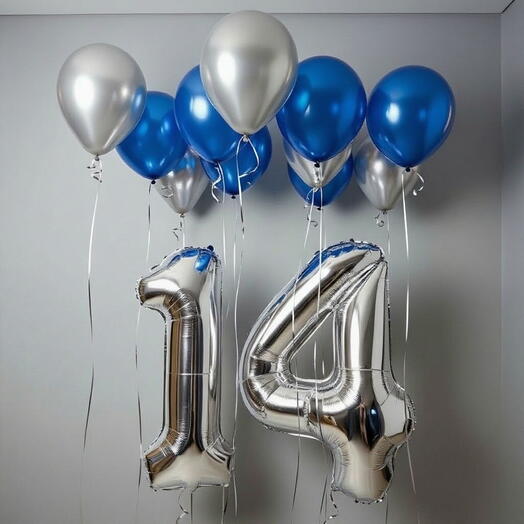 Воздушные шары на 14 лет