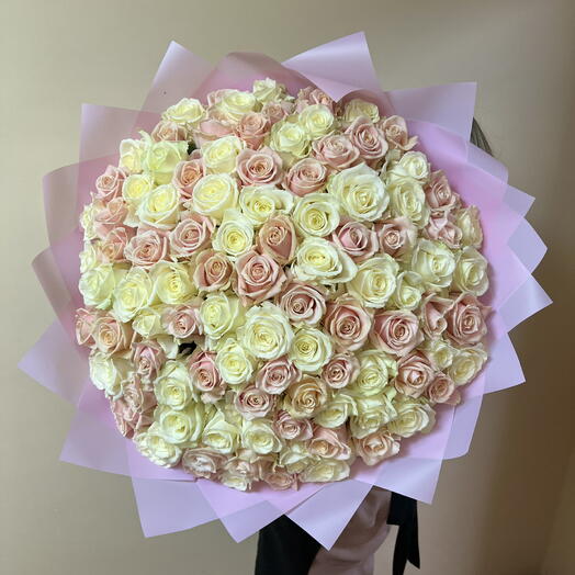 Букет из 101 роз 🌹