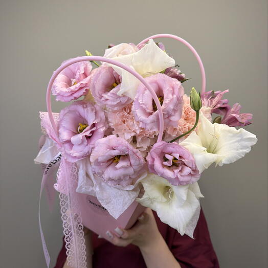 Композиция «Розовый рассвет»💕