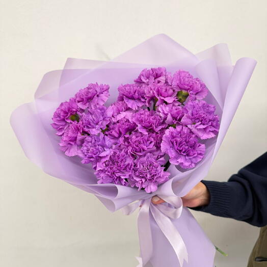 Сиреневые гвоздики 💜