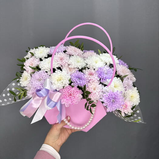 Розовая сумочка с бусинками🩷🎀😻