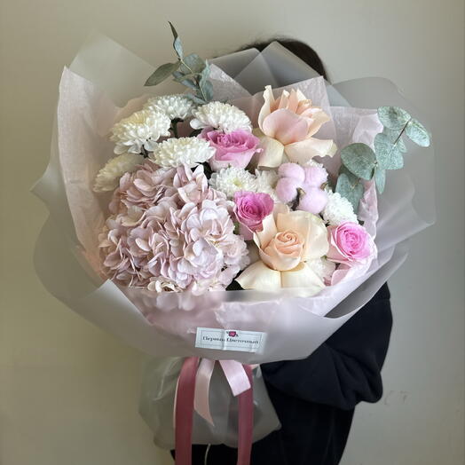 Розовый с гортензией 🌸🩷