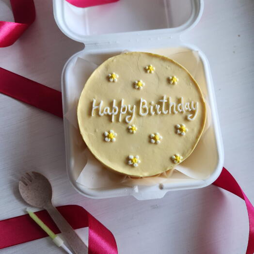 Бенто-торт Happy birthday