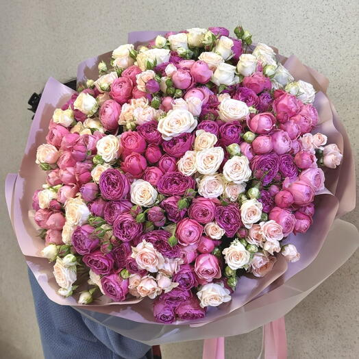 51 кустовая Роза WOW БУКЕТ МЕЧТЫ😍♥️