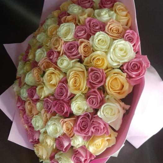 Букет из 101 розы микс) ) )