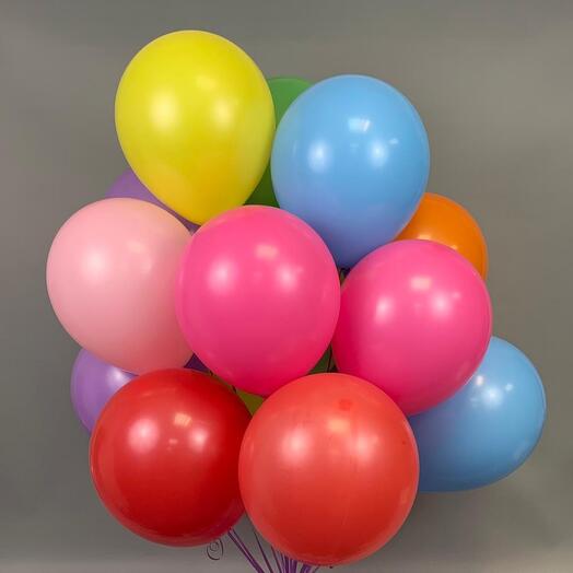 Cascada de 12 globos de helio "Aperol"