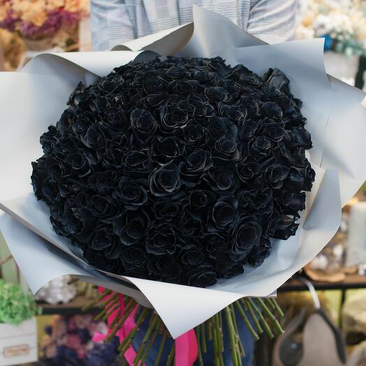 Ramo de rosas reina Negra