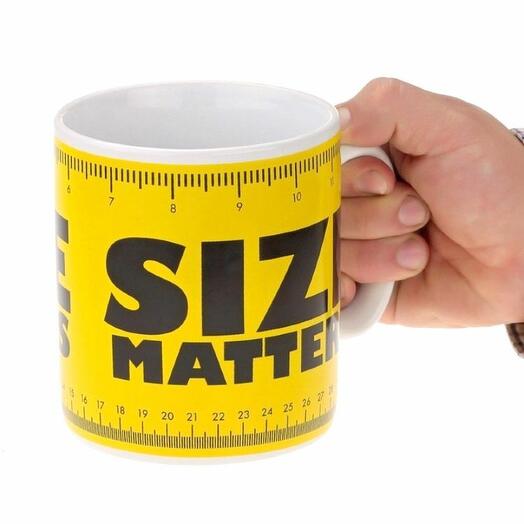 Кружка гигант - Size matters