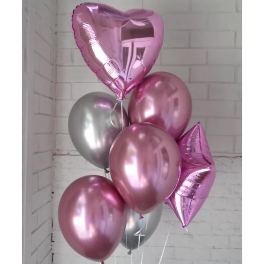 7pcs balloon set