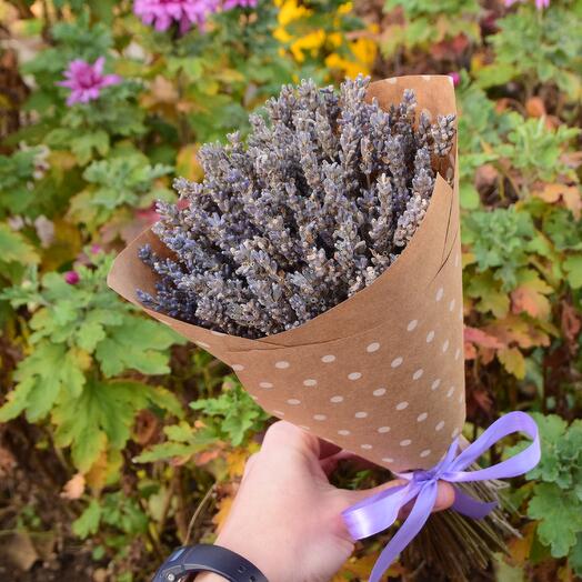 Букет сухоцветов Ароматная Лаванда 💜