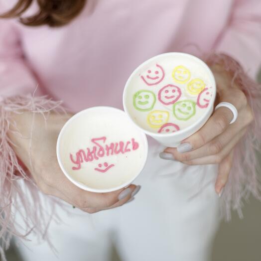 CakeToGo (торт в стакане) с вашей надписью