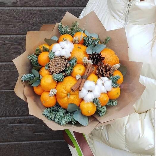 Tangerines - New Year's bouquet