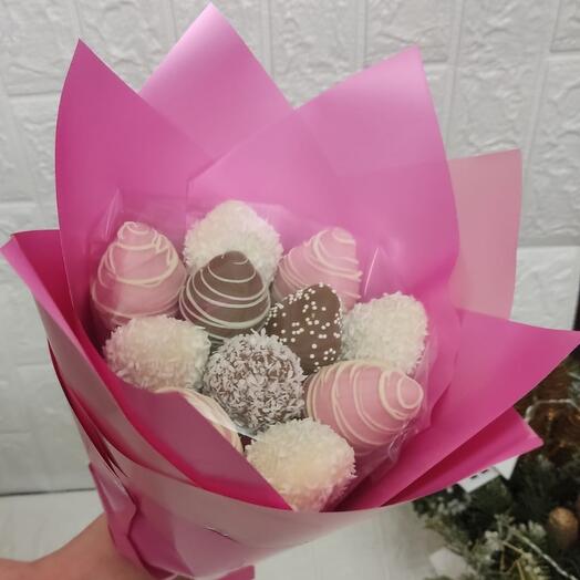 Клубника в шоколаде/ новый год/ рождество/ корпоративные подарки/ цветы/подарки
