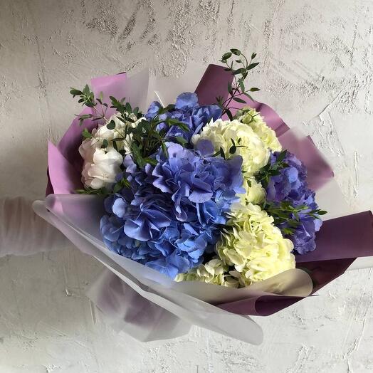 Гортензии микс 7 шт