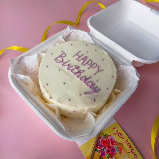 Бенто-торт "Happy Birthday"