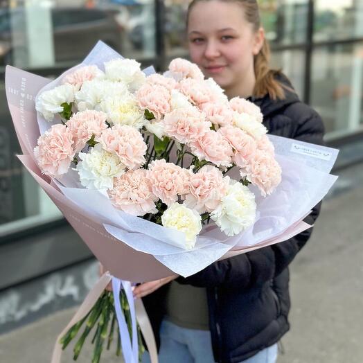 Букет нежное облако