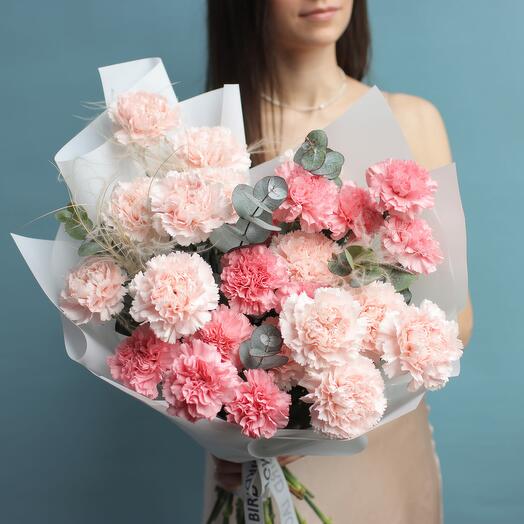 Букет "Нежные диантусы"