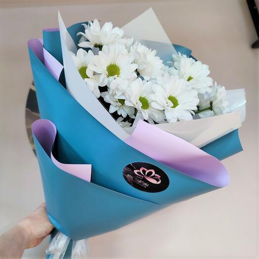 Bouquet of White Chrysanthemums