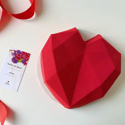 Торт сердце