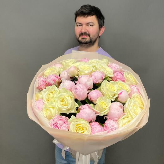 Пионы Аваланж