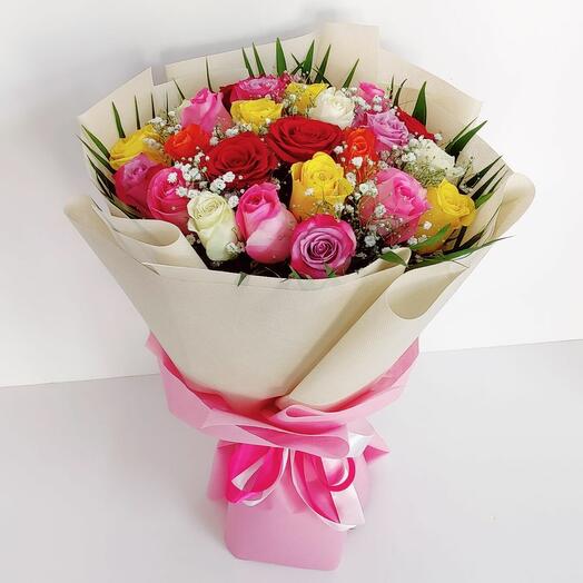 Mixed Roses Bouquet