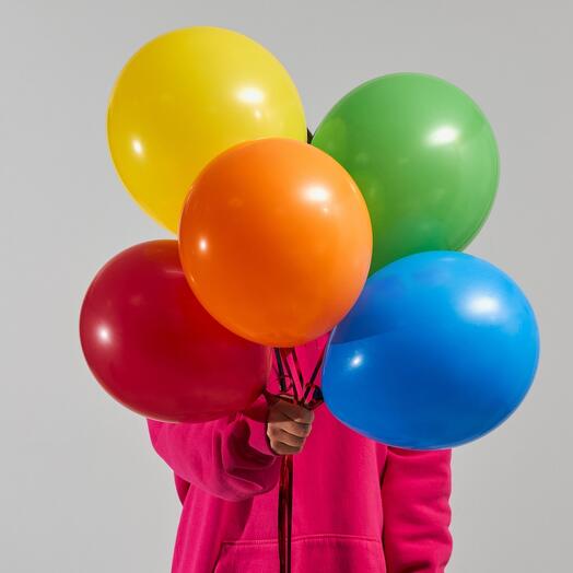 Латексный шар "Ассорти" 1 шт