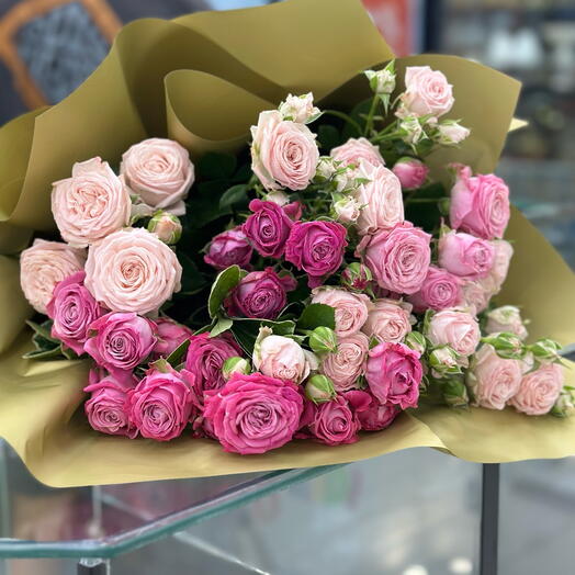 Raspberry pink bouquet