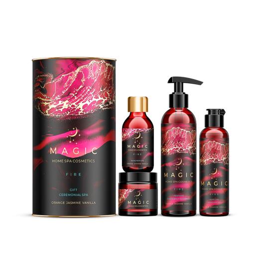 SPA бокс подарочный/SPA /MAGIC FIRE/Orange jasmine vanilla