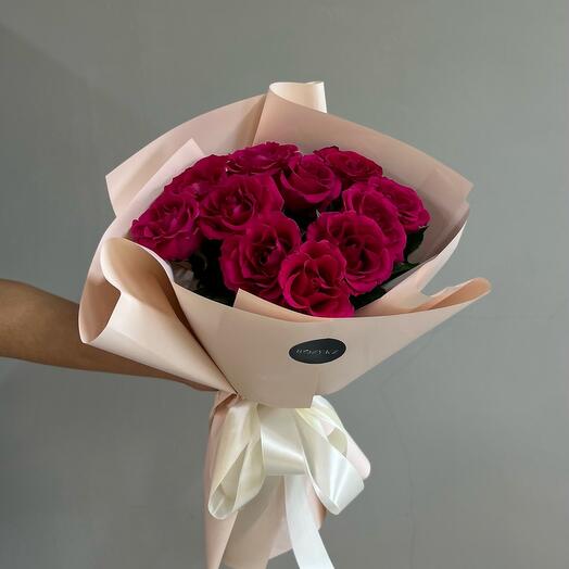 Букет из 11 роз 50 см(5.77)