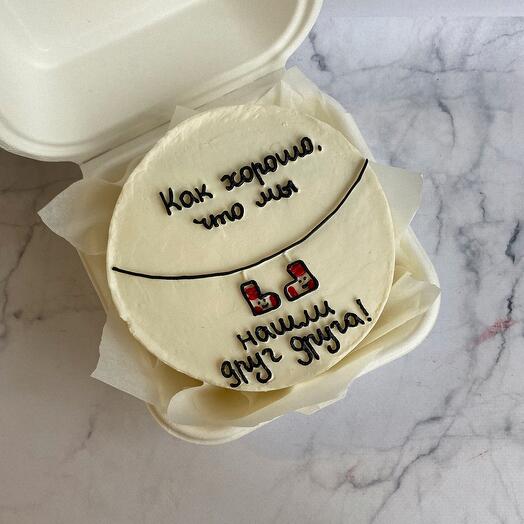 Бенто-торт 🎂 ️вишня/шоколад