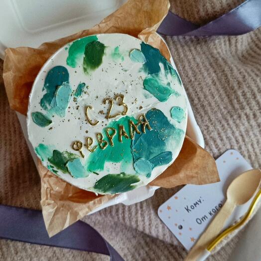 💕Бенто-торт на 23 февраля, на день защитника Отечества | Подарок парню, мужу, брату, дедушке💕