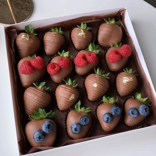 Chocolate-covered strawberries