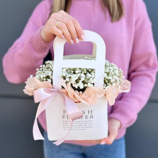 Цветы в коробке