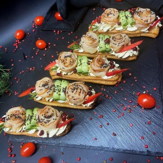 Эклеры Копченая курочка 5 шт