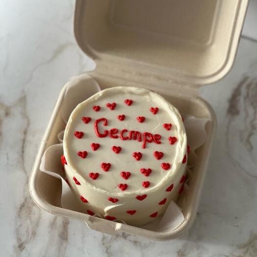 Бенто-торт для сестры