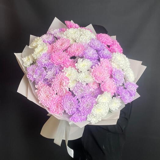 Chrysanthemums are bright