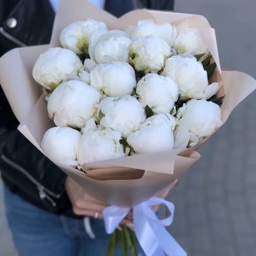 Букет пионов