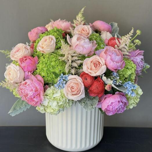 "Opulent Garden Elegance"