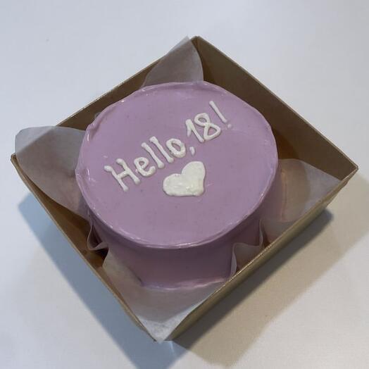 Бенто-Торт Hello, 18 (возраст можно выбрать)