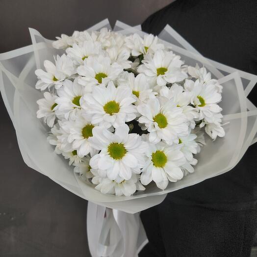 Bouquet with bush chrysanthemum