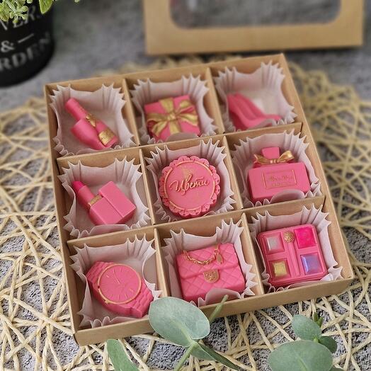 Chocolate set "Ladies' things"
