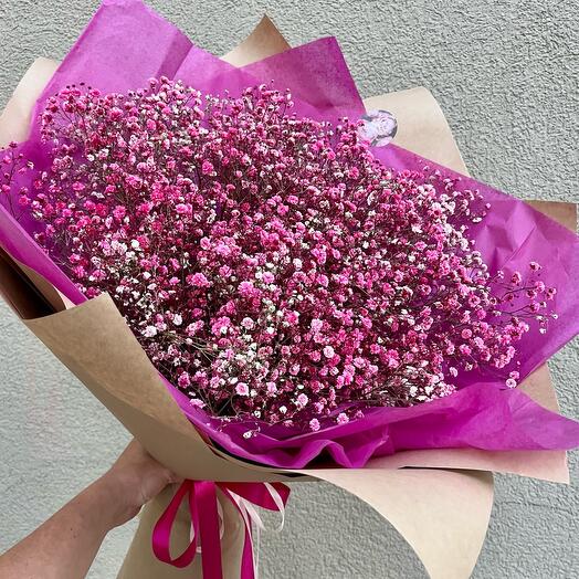 Букет из 15 гипсофил