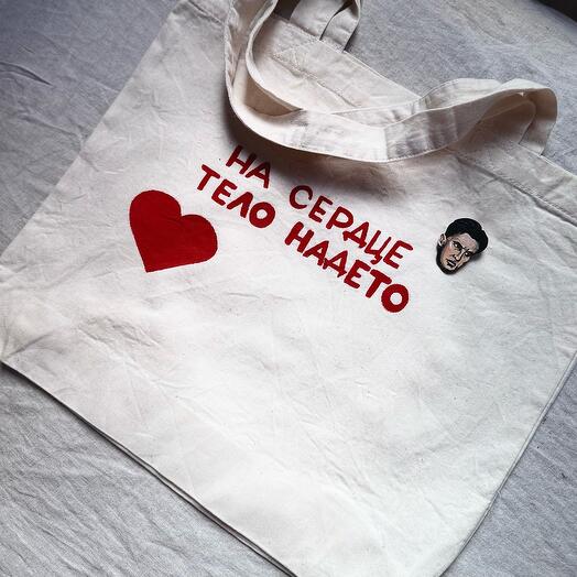 Шоппер со значком «Маяковский»