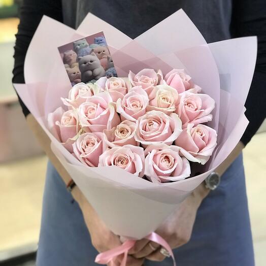 15 нежнейших роз