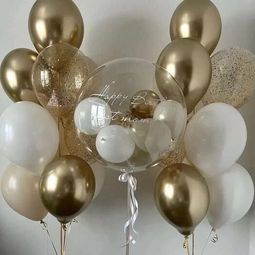 White and Gold