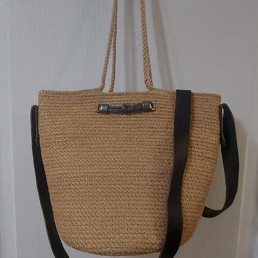 Сумка из джута малая