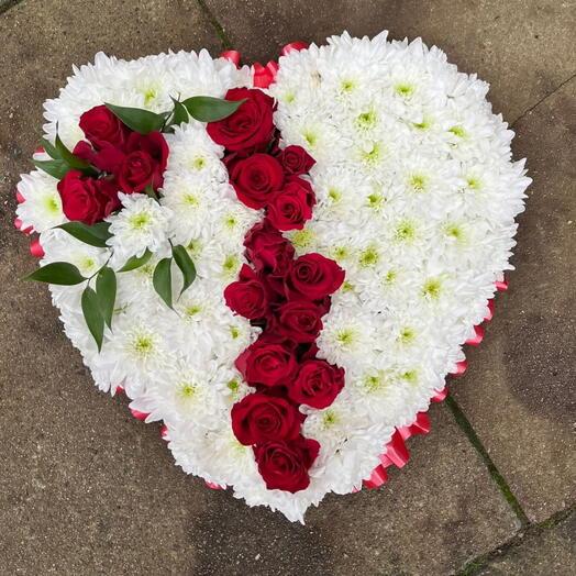 Broken Heart Funeral Arrangement