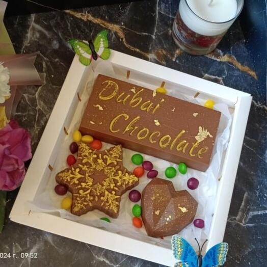 Новогодний набор дубайского шоколада