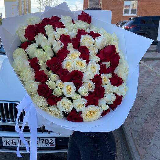 Букет из 101 розы
