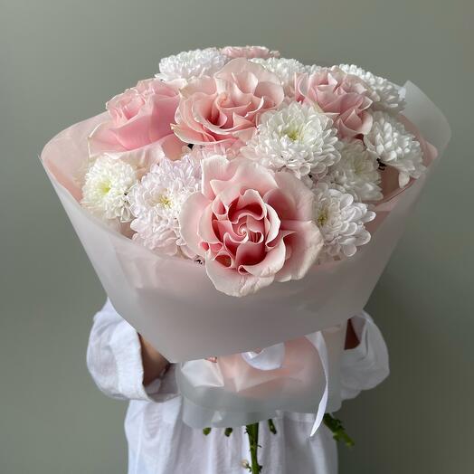 Rosa francesa, crisantemo